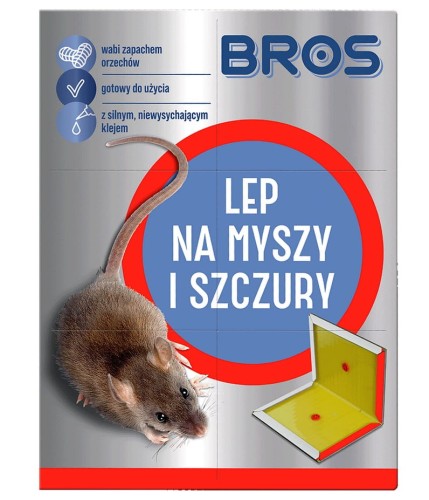 BROS Lep na myszy i szczury SKUTECZNA pułapka