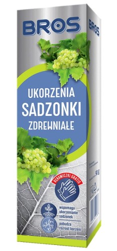 Ukorzeniacz do sadzonek ZDREWNIAŁYCH + rękawiczki BROS 50g