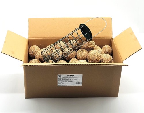 Ptasie pyzy KARMA w kartonie 60x90g + karmnik