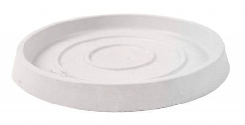 Podstawka OKRĄGŁA z kompozytu 15x2cm BIAŁA GS-POD-19.BK