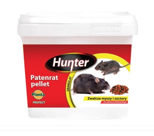 Trutka GRANULAT na myszy i szczury  3 kg PATENRAT PELLE HUNTER