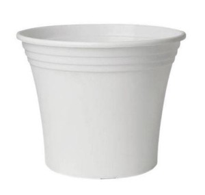 Doniczka plastikowa Irys BIAŁA 43cm