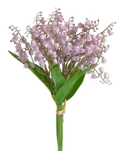 Sztuczny bukiet KONWALIE różowe CANEA