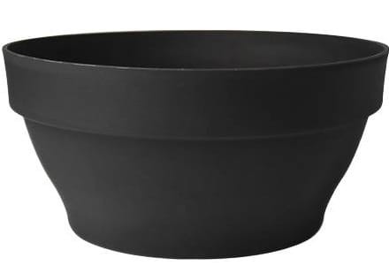 Miska Lawenda 18cm GRAFITOWA plastikowa Z RANTEM  