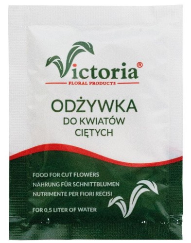 Odżywka do kwiatów ciętych NA 0,5L WODY 3,5g VICTORIA
