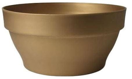 Miska Lawenda 25cm ZŁOTA plastikowa Z RANTEM