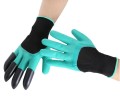 Rękawice ogrodowe z PAZURAMI uniwersalne unisex 1 para