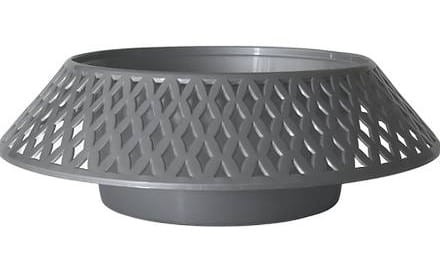 Miska AŻUROWA cmentarna plastikowa 24cm SREBRNA