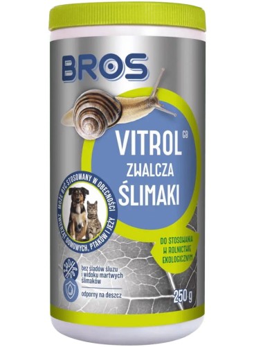 Vitrol GB na  ślimaki w formie granulatu 250g BROS