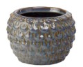 Doniczka osłonka ceramiczna 17cm NIEBIESKA polnix NEW