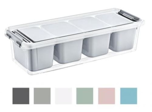 Pojemnik prostokątny ORGANIZER box 2,5L