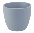 Doniczka ceramiczna MINI kaktusówka SZARA 7cm