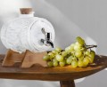Beczułka z kranikiem karawka na wino, piwo, sok, lemoniadę 1,5 L 