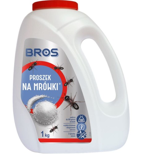 Proszek na mrówki, szybkie działanie BROS 1kg