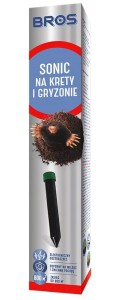 SONIC elektroniczny odstraszacz kretów BROS bezpieczny dla środowiska