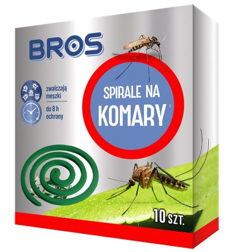 Spirale na komary BROS 10szt