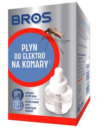 Płyn elektro do elektromuigatora na komary BROS 40ml