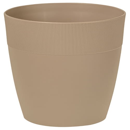 Doniczka plastikowa DORIS 13cm CAPPUCCINO