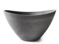 Donica ŁÓDKA z kompozytu 41x30x24cm Szara GSYB41.SZ