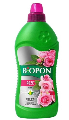 Nawóz płynny do róż BIOPON 1L