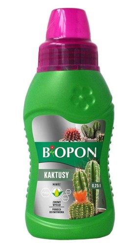 Nawóz płynny do kaktusów BIOPON 0,25L
