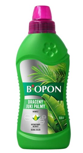 Nawóz płynny do juki, draceny, palmy BIOPON 0,5L