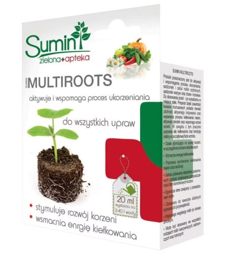 Multiroots ukorzeniacz uniwerslany 20ml Zielona Apteka SUMIN