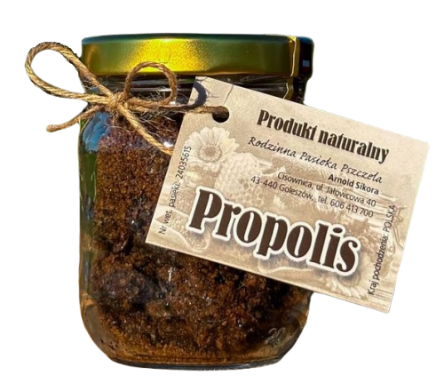 Propolis, kit pszczeli 50g RODZINNA PASIEKA SIKORA