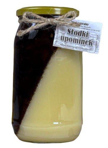 Miód rzepakowo-gryczany 1100g RODZINNA PASIEKA SIKORA