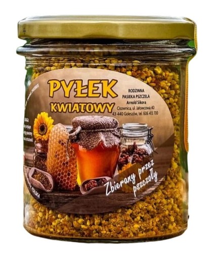 Pyłek kwiatowy 200g RODZINNA PASIEKA SIKORA
