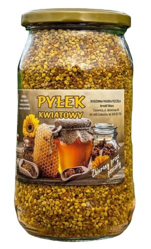 Pyłek kwiatowy 500g RODZINNA PASIEKA SIKORA