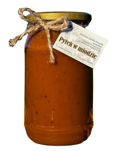 Pyłek w miodzie 1100g RODZINNA PASIEKA SIKORA