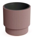 Doniczka Milly RÓŻOWA marsala 40cm DBMIN400 +wkład PROSPERPLAST