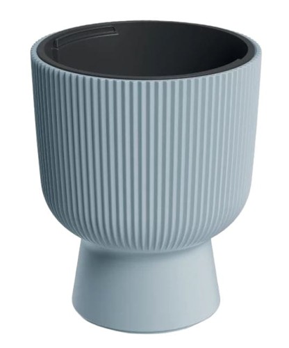 Doniczka Milly na nóżce JASNO SZARA 40cm DBMIG400 +wkład PROSPERPLAST