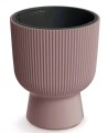 Doniczka Milly na nóżce RÓŻOWA marsala 40cm DBMIG400 +wkład PROSPERPLAST