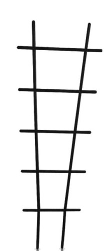 PROSPERPLAST Drabinka podpora dla roślin 50 cm/antracyt  IDR2