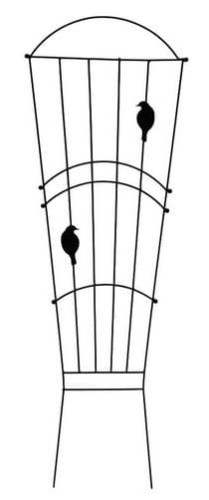 Kratka/ podpórka do roślin 40 x 117 cm CZARNA