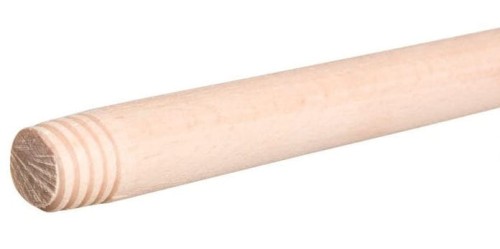 Trzon DREWNIANY szczotka, miotła 140cm gwint ŁAGUZ