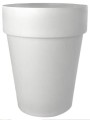Doniczka plastikowa  Sekwoja SMUKŁA palmówka 33cm BIAŁA