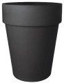 Doniczka plastikowa  Sekwoja SMUKŁA palmówka 33cm GRAFIT
