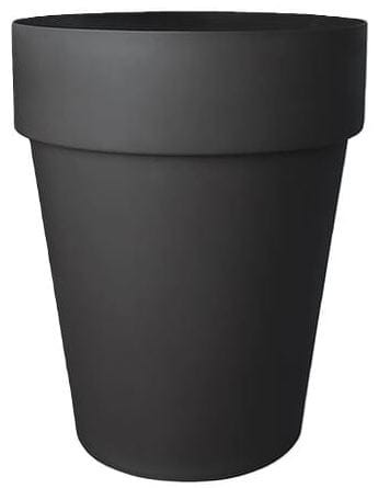 Doniczka plastikowa  Sekwoja SMUKŁA palmówka 33cm GRAFIT