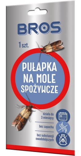 Pułapka na mole spożywcze bezwonna 1szt BROS 