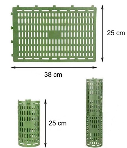 Ochraniacz dla drzewek OSŁONKA pnia 38x25cm