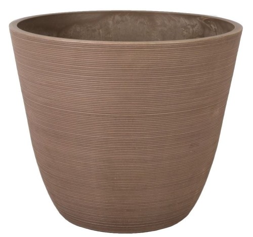 Donica z kompozytu wcięcia 40cm TAUPE GS13D40.TP