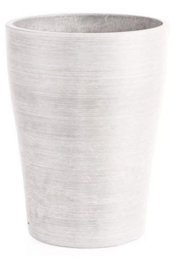 Donica z kompozytu WYSOKA  biała GS12A20.BK