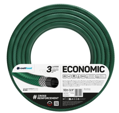 Wąż ogrodowy ECONOMIC 3/4" 10-022 CELLFAST 50m