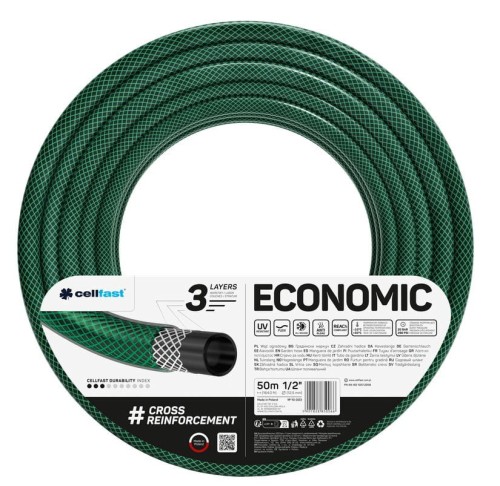 Wąż ogrodowy ECONOMIC 1/2" 10-003 CELLFAST 50m