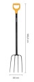 Widły gospodarcze 4 zębne Solid FISKARS  1003459/1070674