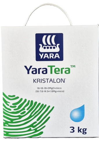 Nawóz uniwersalny mineralny Kristalon zielony 3kg YARA