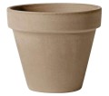 Doniczka ceramiczna VULCANO szara 15cm
